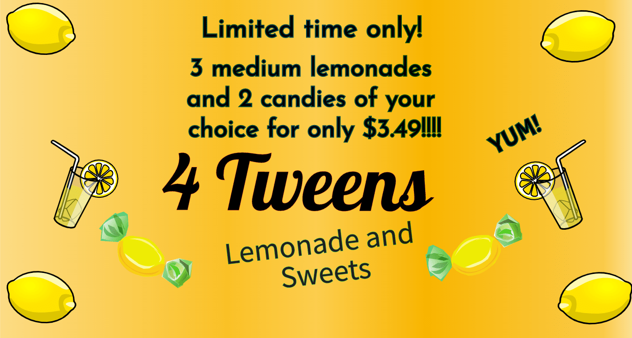 Limited time only!